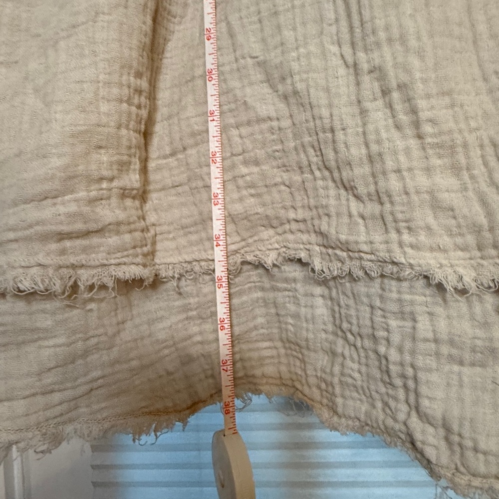 It is well LA Gauze 100% Cotton Sleeveless Top and Maxi Skirt Set in Natural - Picture 7 of 12